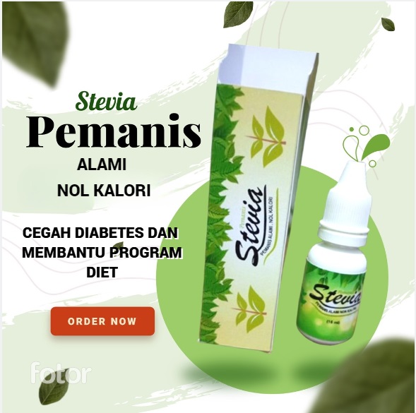 Kemasan Stevia Pemanis Alami